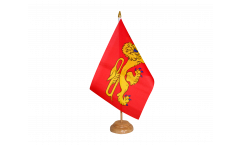 France Aquitaine Table Flag