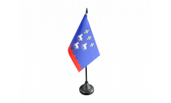 France Bourges Table Flag