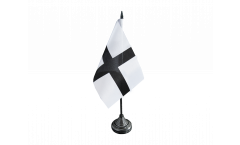 France Brittany Kroaz Du Black Cross Table Flag