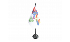 France Nancy Table Flag