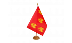 France Poitous-Charente Table Flag