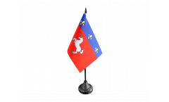France Saint-Lô Table Flag