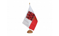 Gibraltar Table Flag