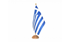 Greece Table Flag