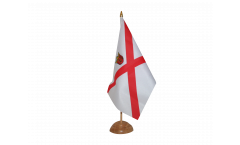 Great Britain Jersey Table Flag