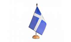 Great Britain Shetland Table Flag