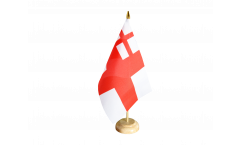 United Kingdom White Ensign 1702-1707 Table Flag