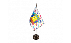 Happy Birthday 18 Table Flag