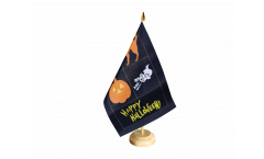 Happy Halloween 4 Table Flag