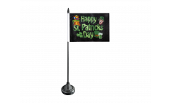 Happy Saint Patrick's Day St Patrick's Table Flag