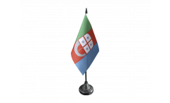 Italy Liguria Table Flag
