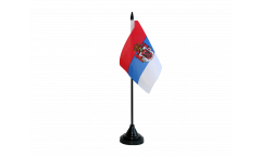 Kingdom of Serbia 1882-1918 Table Flag
