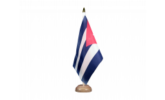 Cuba Table Flag