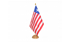 Liberia Table Flag