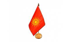 Macedonia old 1992-1995 Table Flag