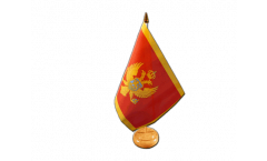 Montenegro Table Flag