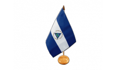 Nicaragua Table Flag