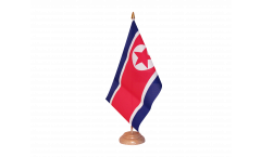 North corea Table Flag