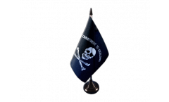 Pirate Commitment to excellence Table Flag