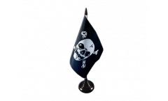 Pirate Crossbone Table Flag