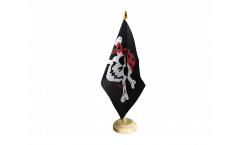 Pirate One eyed Jack Table Flag