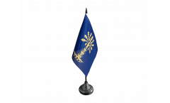 Sweden Blekinge county Table Flag