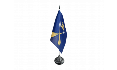 Sweden Dalarna County Table Flag