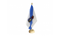 Spain Galicia Table Flag