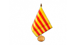 Spain Catalonia Table Flag