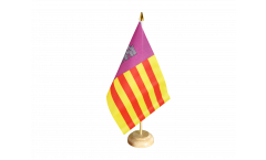 Spain Majorca Table Flag
