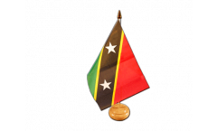 Saint Kitts and Nevis Table Flag