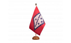 USA Arkansas Table Flag