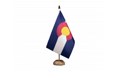 USA Colorado Table Flag