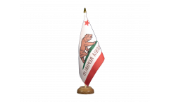 USA California Table Flag
