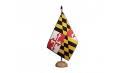 USA Maryland Table Flag