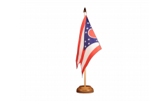 USA Ohio Table Flag