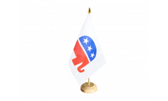 USA Republicans Table Flag