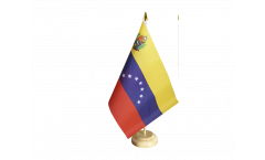 Venezuela 7 stars with coat of arms 1930-2006 Table Flag