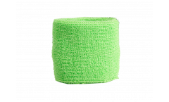 unicolor lime green Wristband / sweatband - 2.5 x 3.15 inch