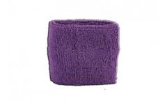 Unicolor Purple Wristband / sweatband - 2.5 x 3.15 inch