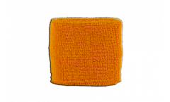 Schweißband Unicolor orange - 7 x 8 cm