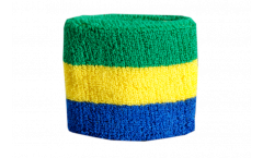 Gabon Wristband / sweatband - 2.5 x 3.15 inch