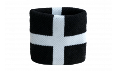 Great Britain St. Piran Cornwall Wristband / sweatband - 2.5 x 3.15 inch