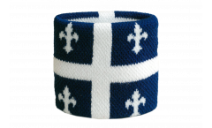 Canada Quebec Wristband / sweatband - 2.5 x 3.15 inch