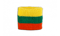 Lithuania Wristband / sweatband - 2.5 x 3.15 inch