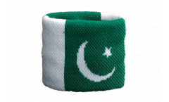 Pakistan Wristband / sweatband - 2.5 x 3.15 inch