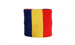 Rumania Wristband / sweatband - 2.5 x 3.15 inch
