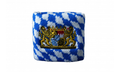 Germany Bavaria with lion Wristband / sweatband - 2.5 x 3.15 inch