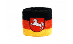 Germany Lower Saxony Wristband / sweatband - 2.5 x 3.15 inch