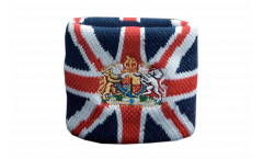 Great Britain with coat of arms Wristband / sweatband - 2.5 x 3.15 inch